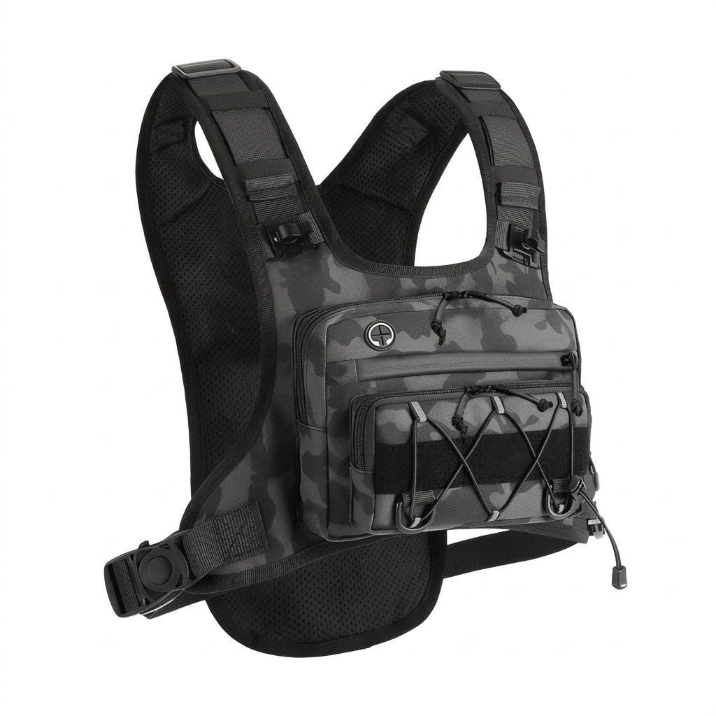 Tactical Bag Front Chest Rig Vest Backpack