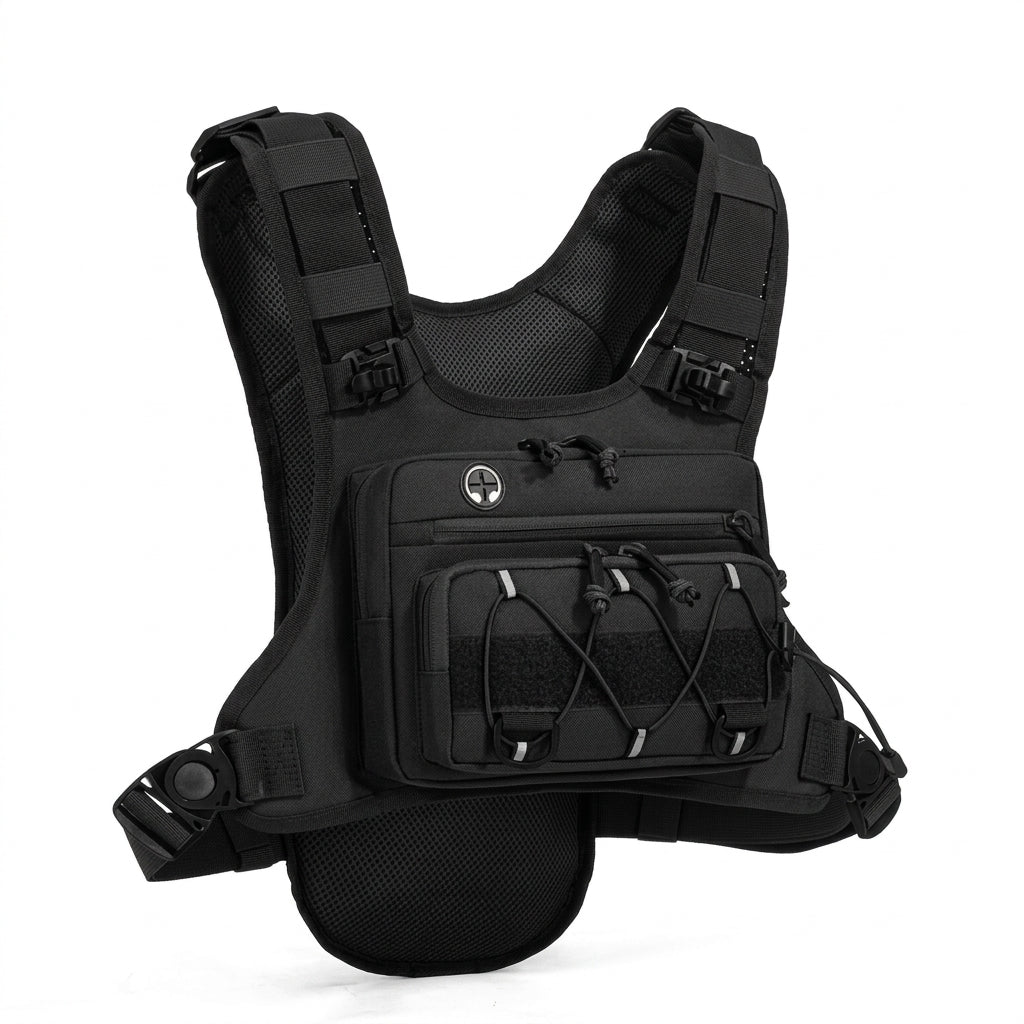 Tactical Bag Front Chest Rig Vest Backpack
